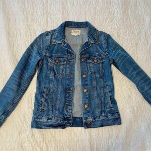 Madewell jean jacket XS